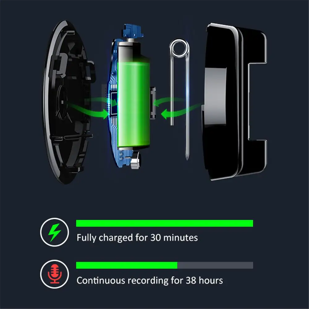 Mini Voice Recorder Audio Children Cartoon Recording Pen Noise Reduction HIFI MP3 Music Rapid Charging for Schoolbags | Электроника