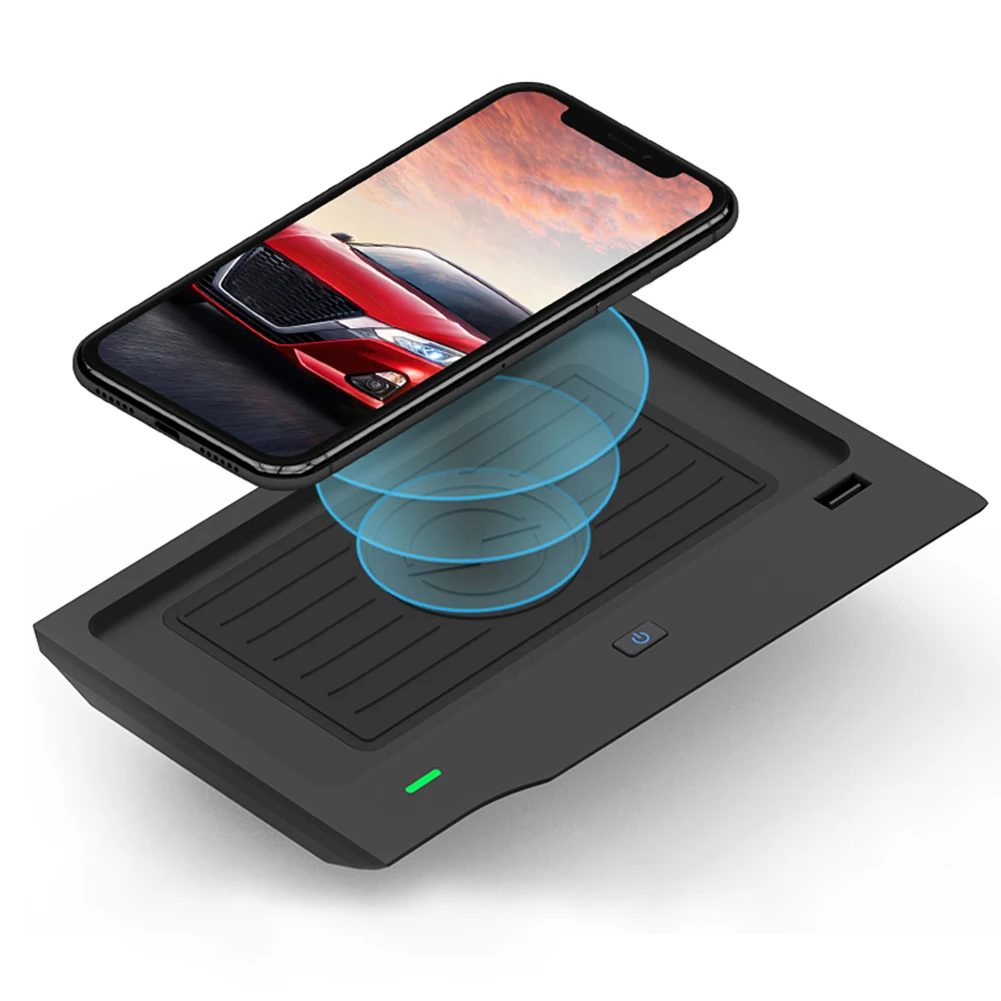 

Portable Multifunction Practical Wireless Charger With Indicator Light Easy Install Phone Anti Slip For Nissan Altima 2019 2021