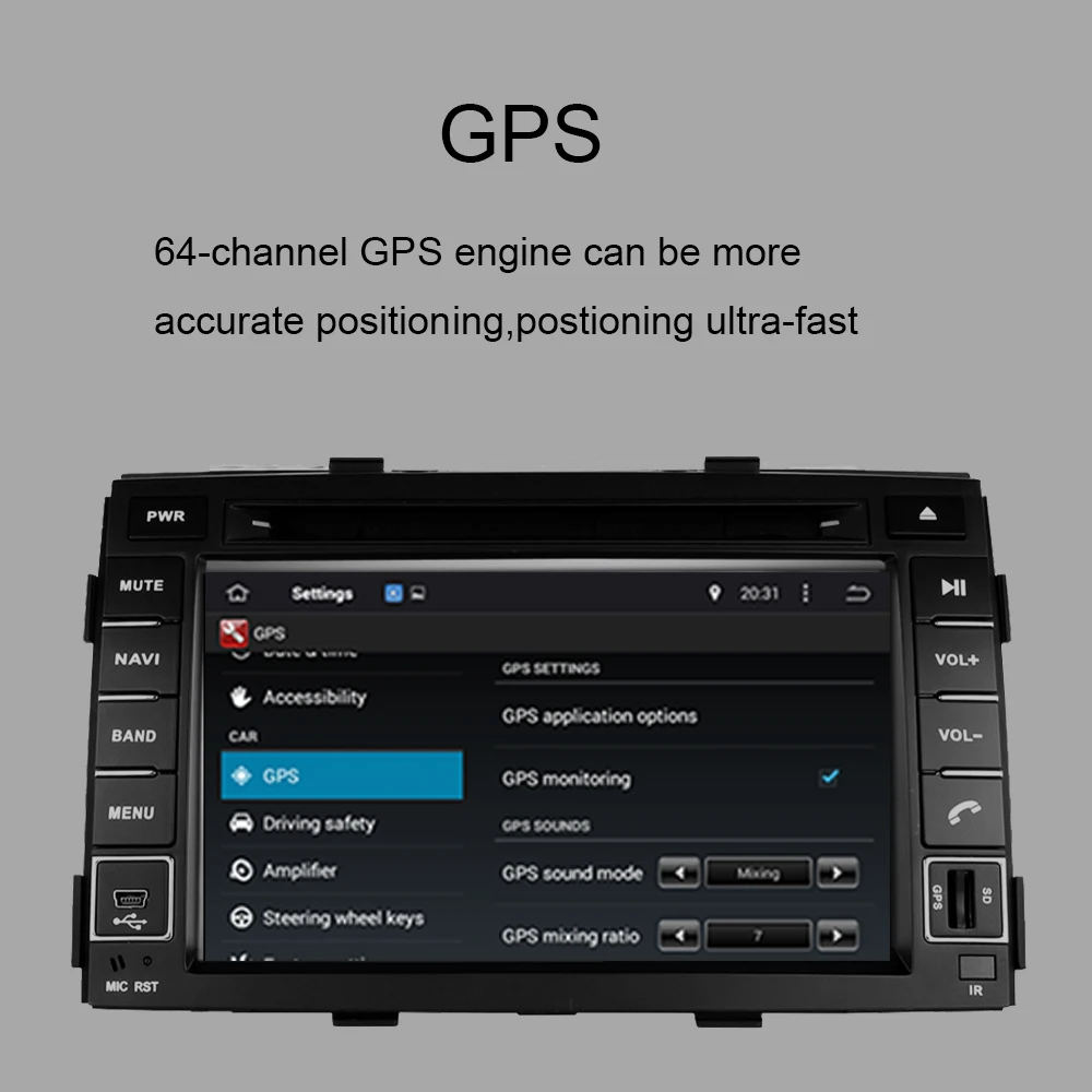 Автомобильный радиоприемник Android 10 0 для Kia Sorento 2010-2012 автомобильный GPS-навигатор