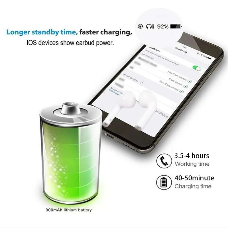 Оригинальные I10 TWS Беспроводные Bluetooth 5 0 спортивные I9s беспроводные наушники Elari