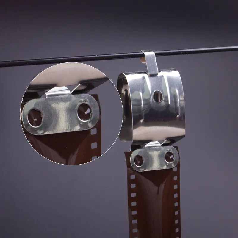 Пара зажимов для подвешивания пленки из нержавеющей стали | Электроника