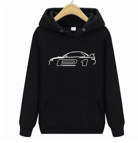 

2021 Бесплатная доставка, Высококачественная женская брендовая одежда IMPREZA TURBO P1 WRC, вдохновленная автомобилем Мужская толстовка, новая Толст...