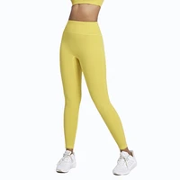 women sport leggings wo embarrassing middle line 72e58 yellow green black yoga bottoms