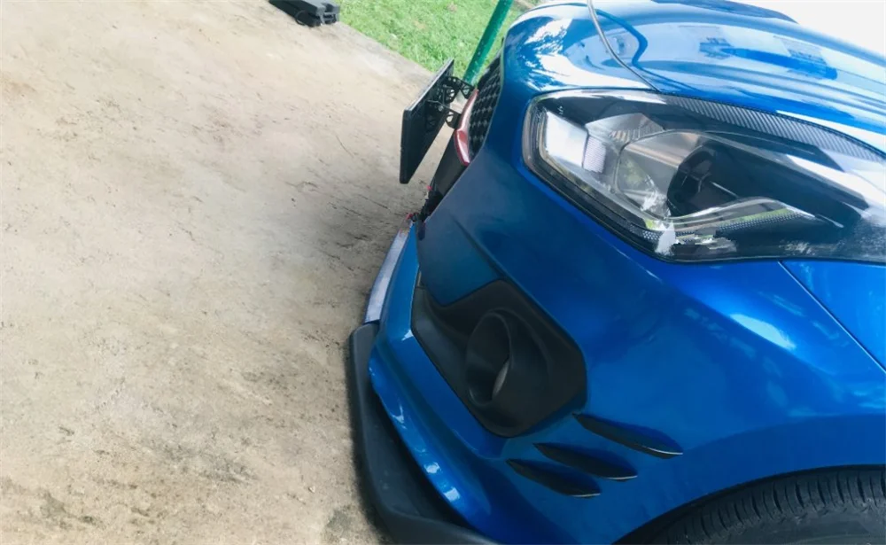 Автозапчасти 4 шт. карбоновый автомобильный спойлер небольшой дефлектор