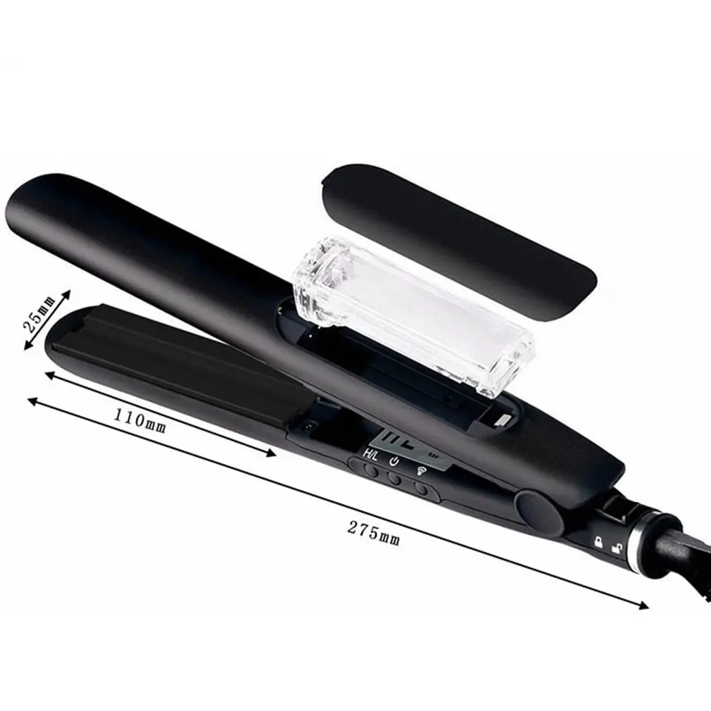 Керамическая доска кудри выпрямитель для волос спрей шина прямой инструмент