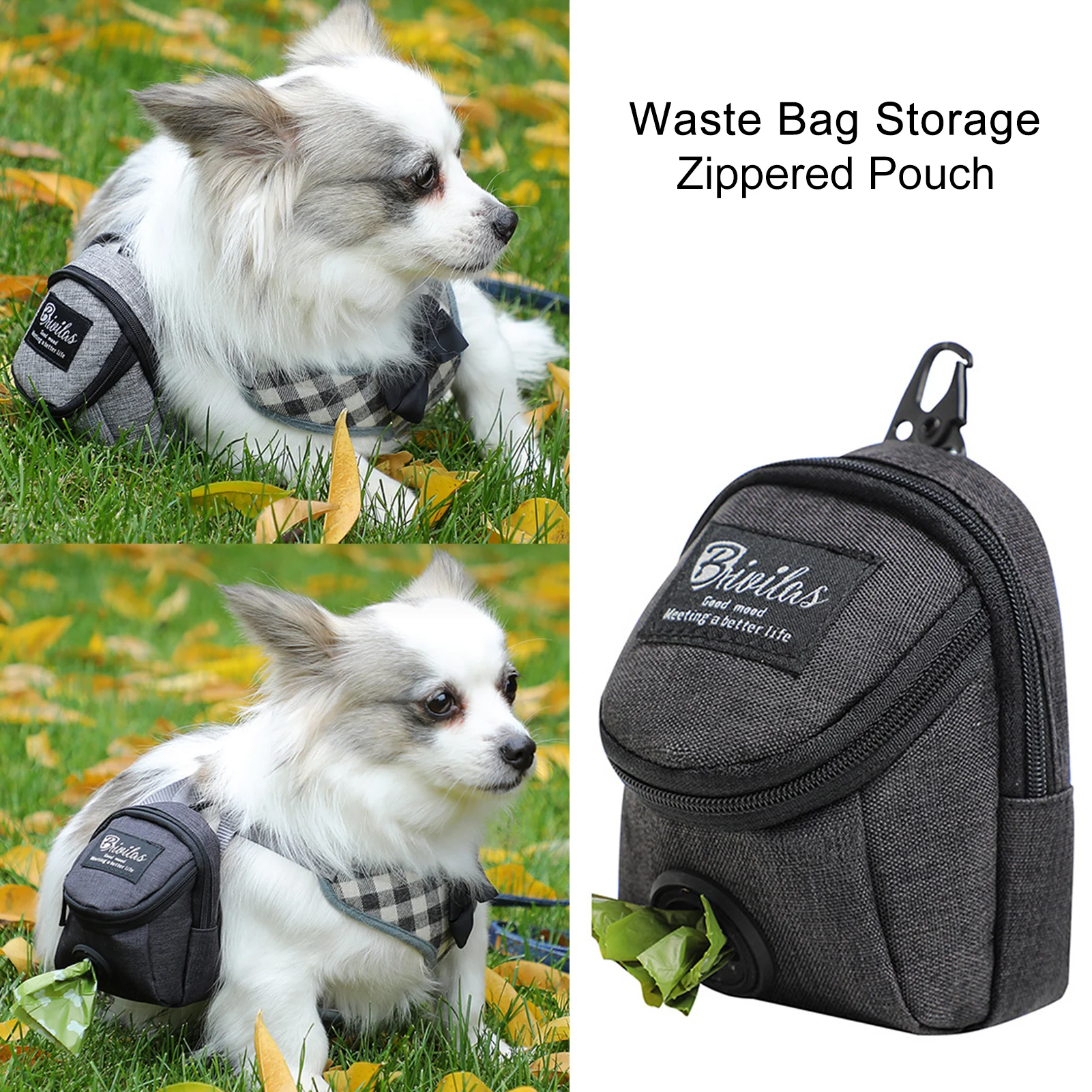 Многофункциональный держатель мешок для уборки собак портативный поводок на