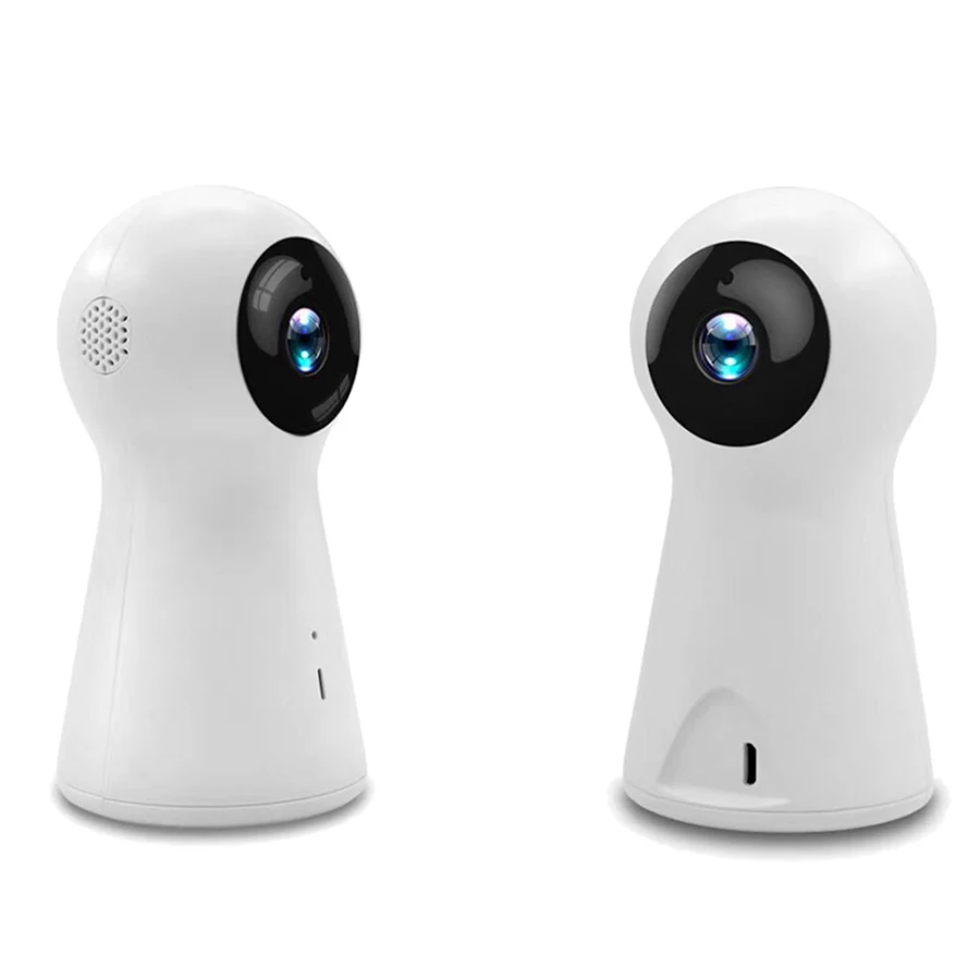 Панорамная камера рыбий глаз с двумя объективами 2 мегапиксельная Беспроводная ip