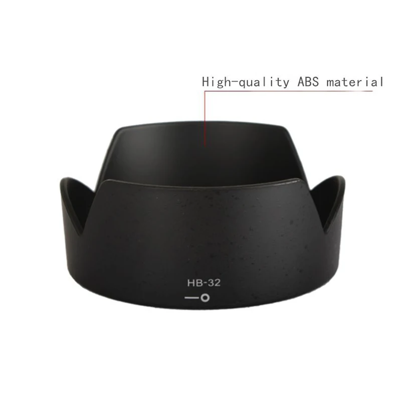 

2020 Hot Sale Lens Hood For Nikon HB-32 DX AF-S 18-70mm 18-105mm 18-135mm 18-140mm ED Bayonet Mount Design