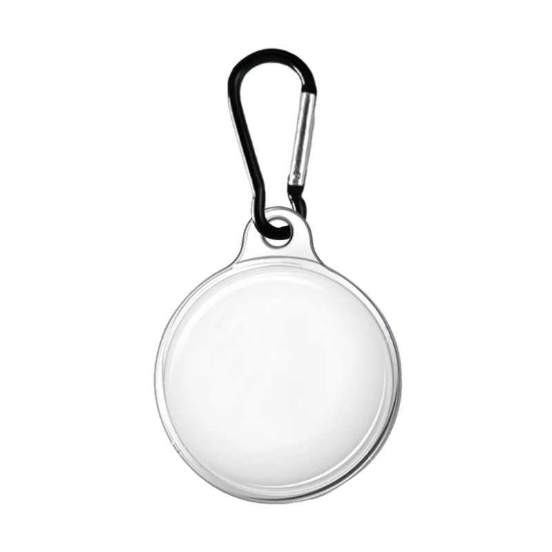 

Transparent TPU Case Compatible with AirTags, Portable Protector Anti-Scratch Protective Skin Cover for AirTags