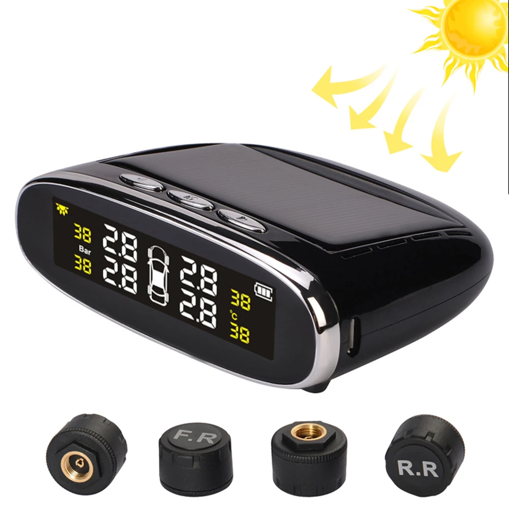 

Датчик давления в шинах Tpms с 4 датчиками Предупреждение дисплеем