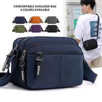 good quality crossbody bags shoulder bags men gray messenger pockets light layers minimalism fashion style multifunction brief