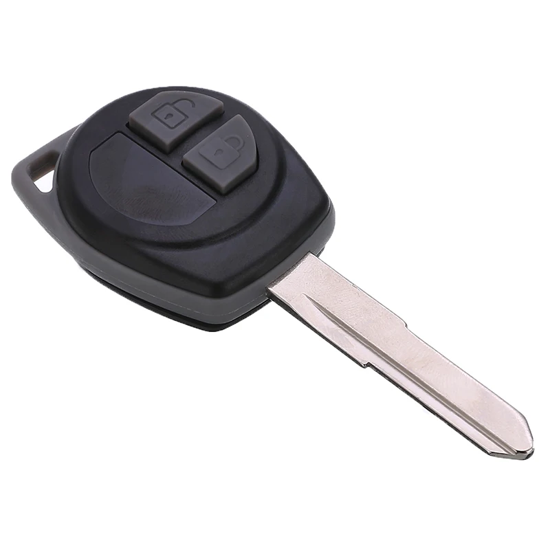

2 Buttons No Logo Key Cover Remote Key Fob Shell Case Replace Cover For SUZUKI Grand Vitara Swift Liana