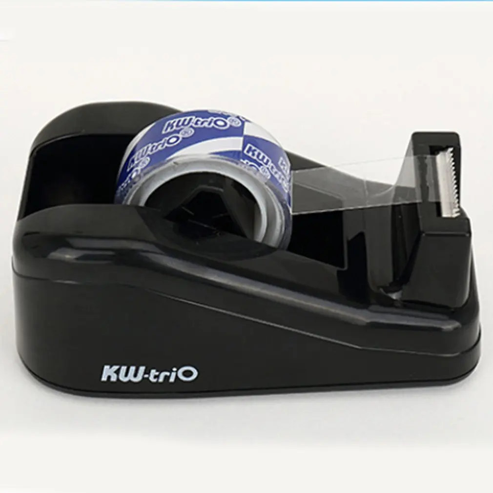 

Simple Effective Tape Dispenser Large Stationery Adhesive Tape Cutter Sealing Tape Table Base Dispenser Office Supplies