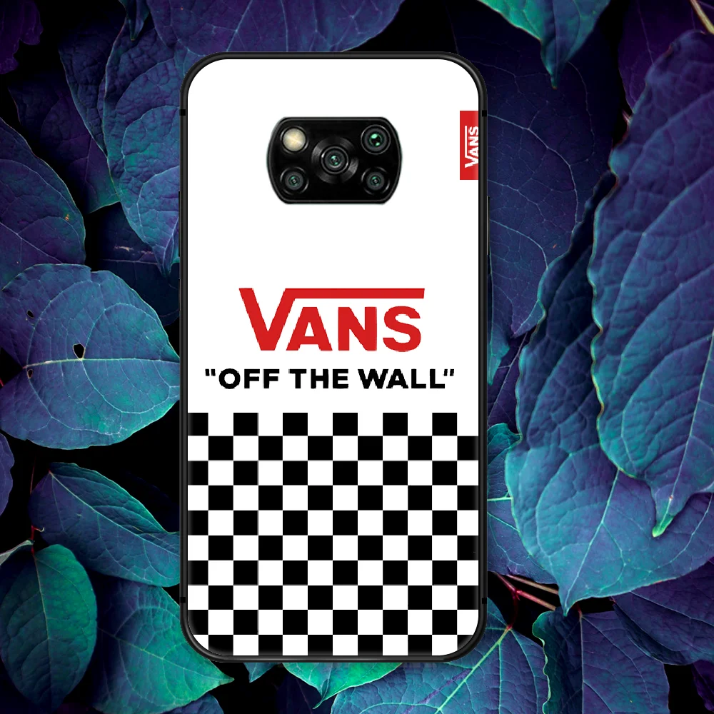 

Vane Fashion Sport Brand Shoe Phone Case For Xiaomi Mi Note 10 A3 9 MAX 3 A2 8 9 Lite Pro Ultra black Bumper Fashion Prime Soft