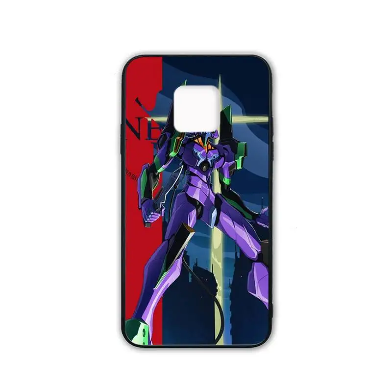 

Neon Genesis Evangelions Silicone Black Case Coque For Huawei Mate 9 10 20 30 Lite 9 10 20 30 Pro 20X Cover