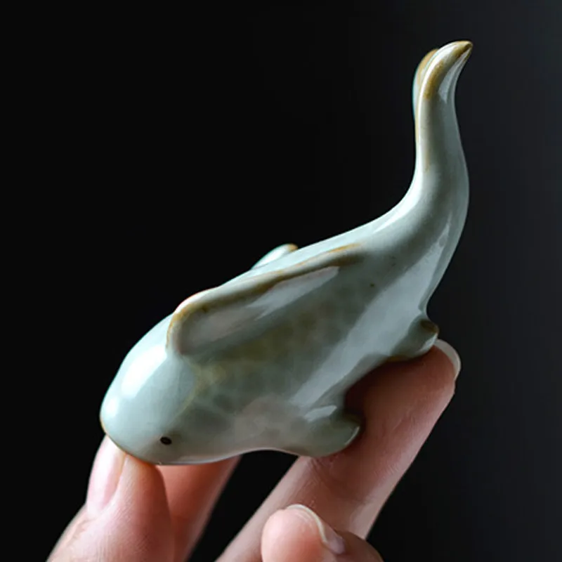 Керамические чайные статуэтки и миниатюры для домашнего декора | Дом сад