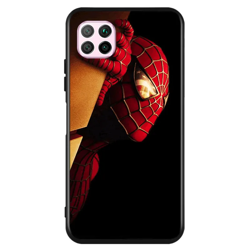 Силиконовый чехол с изображением Человека-паука Marvel для Huawei Y9S Y6S Y8S Y9A Y7A Y8P Y7P Y5P Y6P Y7