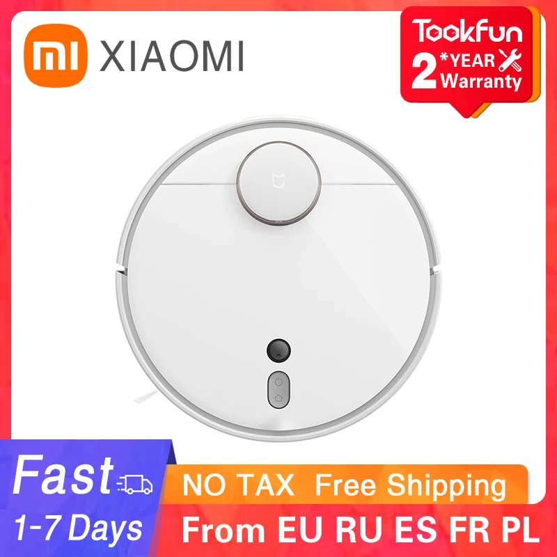 

Робот-пылесос Xiaomi Mijia 1S, 2000 па, беспроводной, циклонный