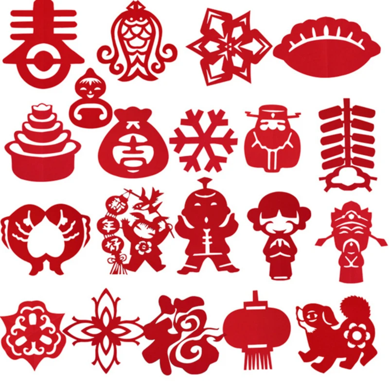 

China Wind Handmade Paper-Cut Scroll Paintings Home Decor Ethnic Handmade Art Painting Living Room Wall Picture Business Gifts