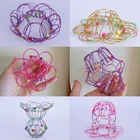 1 шт. разнообразная корзина для цветов, волшебное кольцо из мягкой стали, Детские ностальгические игрушки, классические игрушки, железная искусство, новинка, пальмовые игрушки