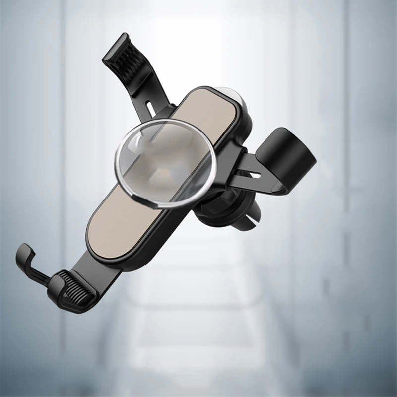 

Multifunctional Universal Car Vent Phone Holder Gravity Sensor Automatically Grasps Hidden Escape Tool For SmartPhone Car Mount