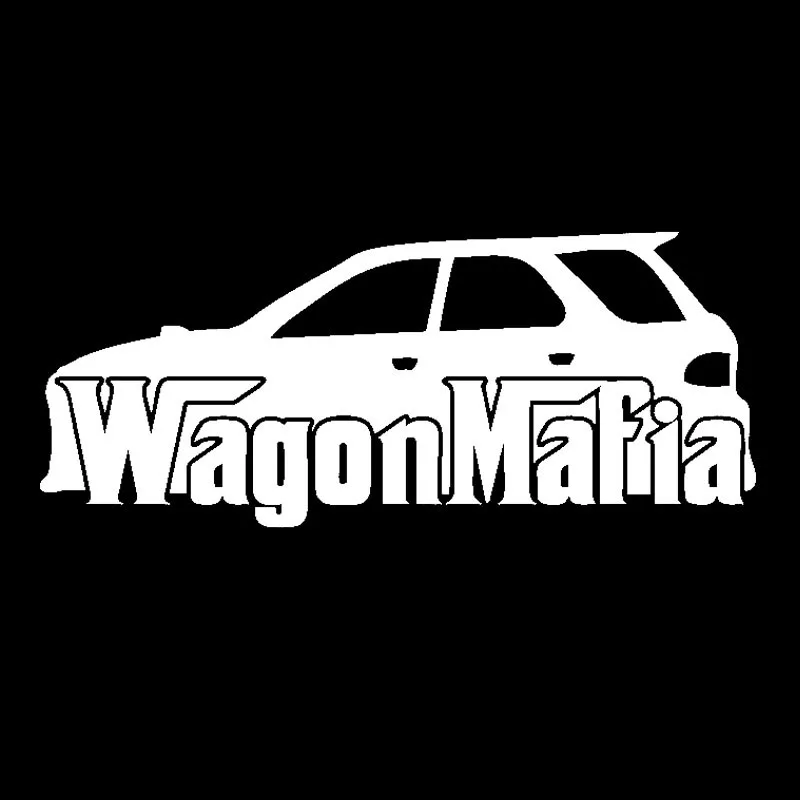 Забавный JDM универсал мафия Автомобильная наклейка черная серебряная