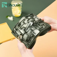 food grade silicone creative diy ice compartment mold with lid party whiskey cocktail cold drink kitchen bar accessories