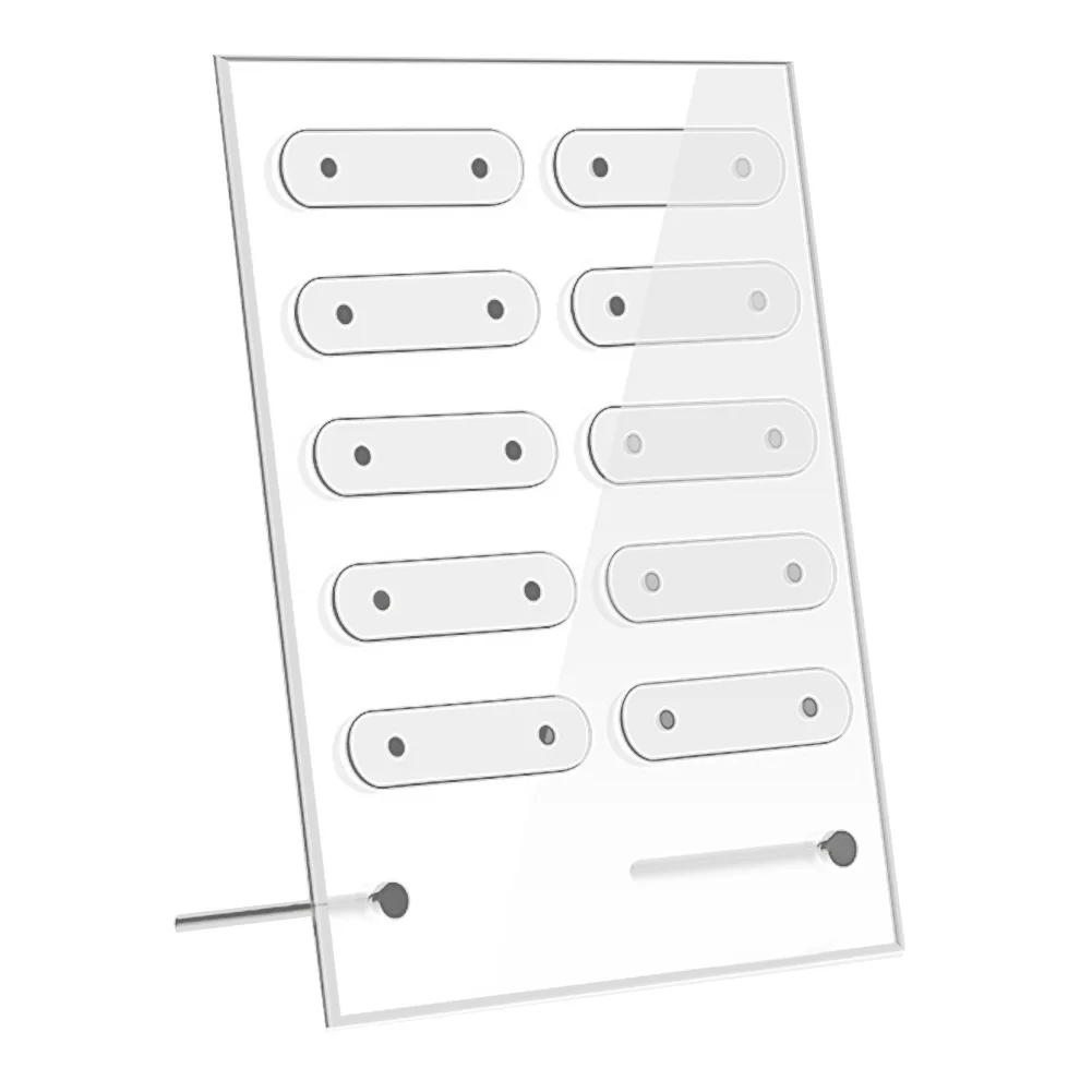 

Magnetic Nail Art Showing Holder Detachable Acrylic False Tip Display Stand Rack Polish Practice Palette Stand Nail Art Tool