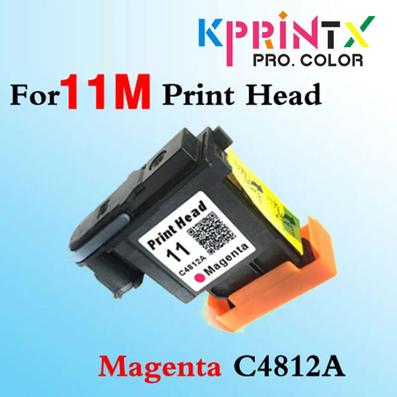 Печатающая головка пурпурная совместимая с hp11 C4812A 100/120/20/hp500/510/50/70/800/815/820 1