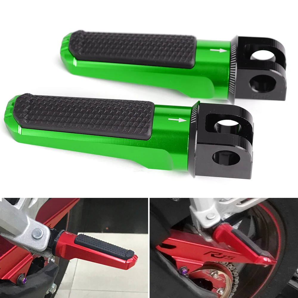 Передней Подножки для Kawasaki Z1000 Z800 ZX6R ZX10R Z750R Z800E Z1000R ZX 6R 10R Z 1000 R 800 подножки|Подставки