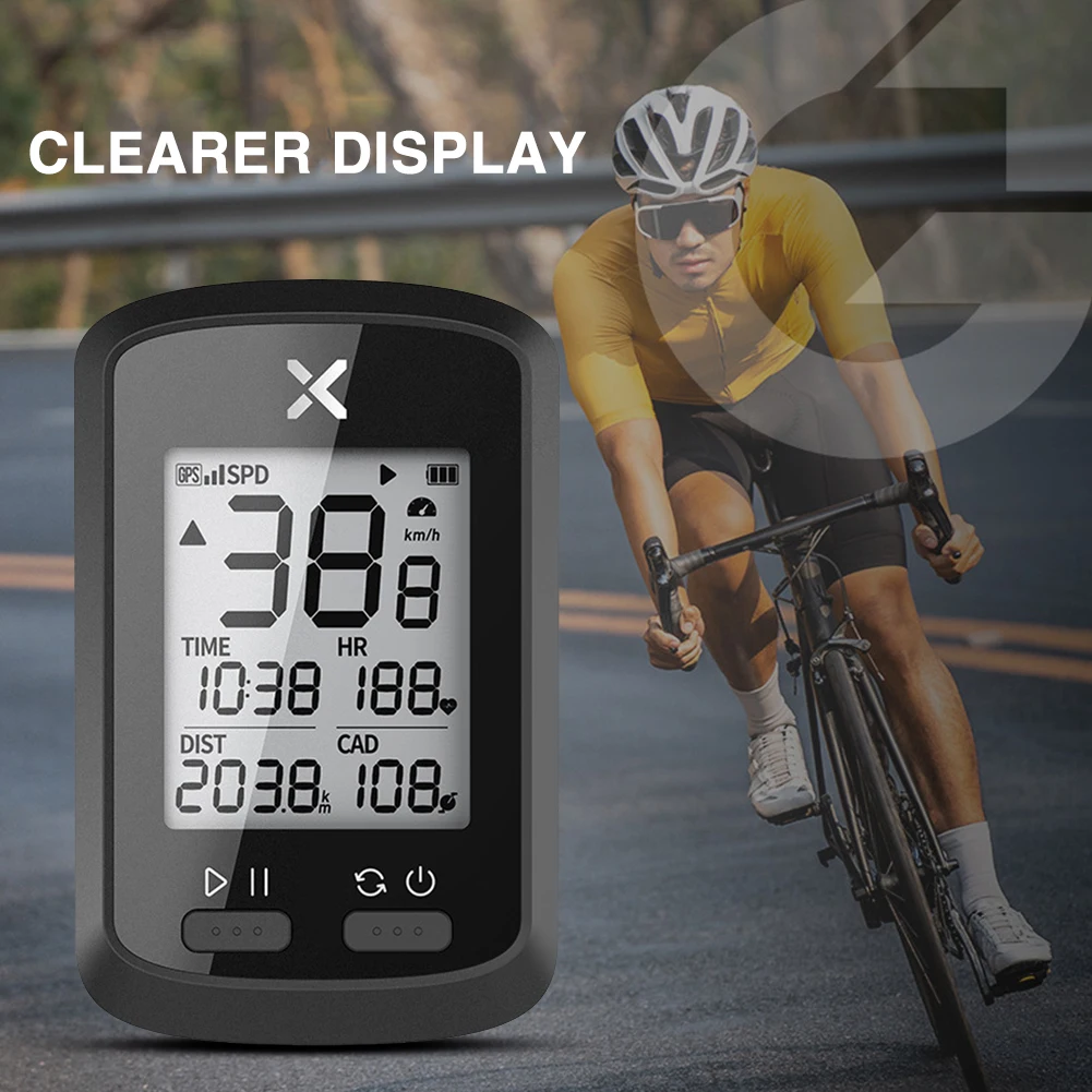 

LCD Screen Bike Computer MTB Bicycle Cycling Speedometer Portable Wireless GPS Waterproof Road Bike Waterproof Cycling Elements