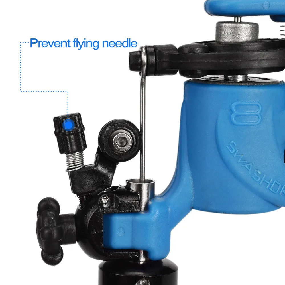 Ротационная тату машина с синими птицами Многофункциональный Профессиональный