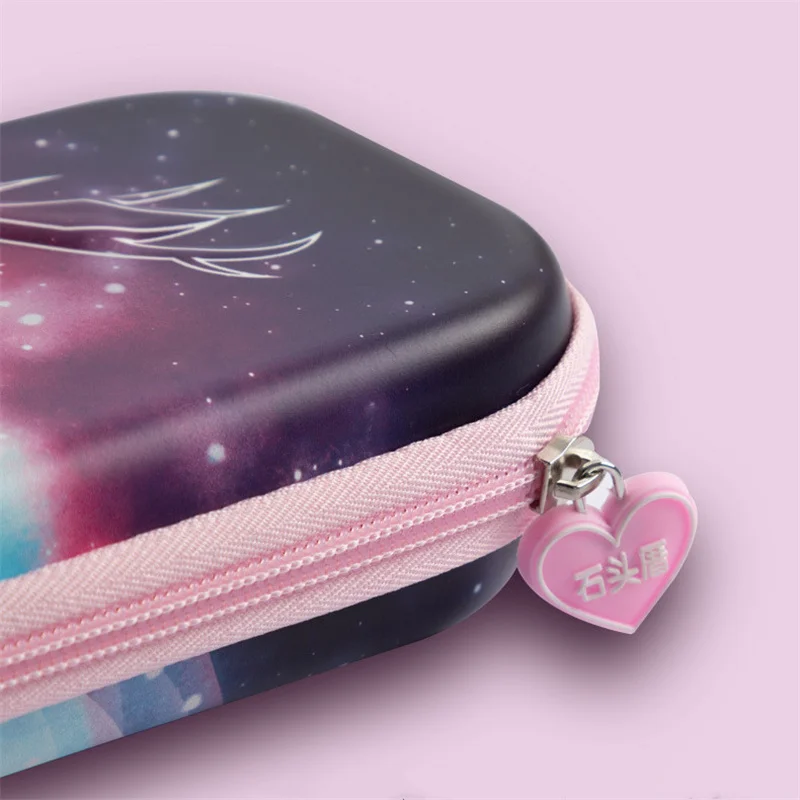 Korean Version Pencil Case Kawaii Animal Pattern Waterproof Material Student Stationery Storage Box Large Capacity Pouch | Канцтовары