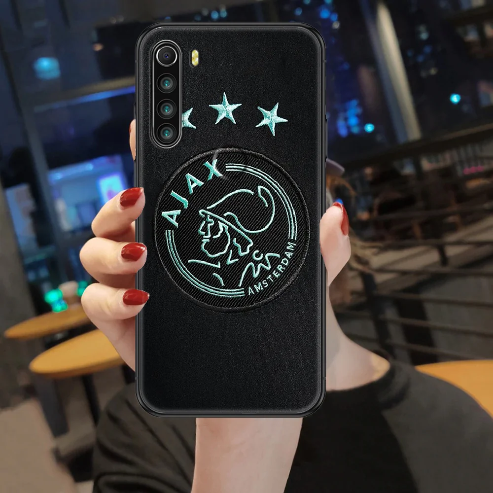 

Ajax Team Phone case For Xiaomi Redmi Note 4X 6A 7 7A 8 8T 9 9A 9S 10 K30 Pro Ultra black silicone Etui painting funda tpu coque