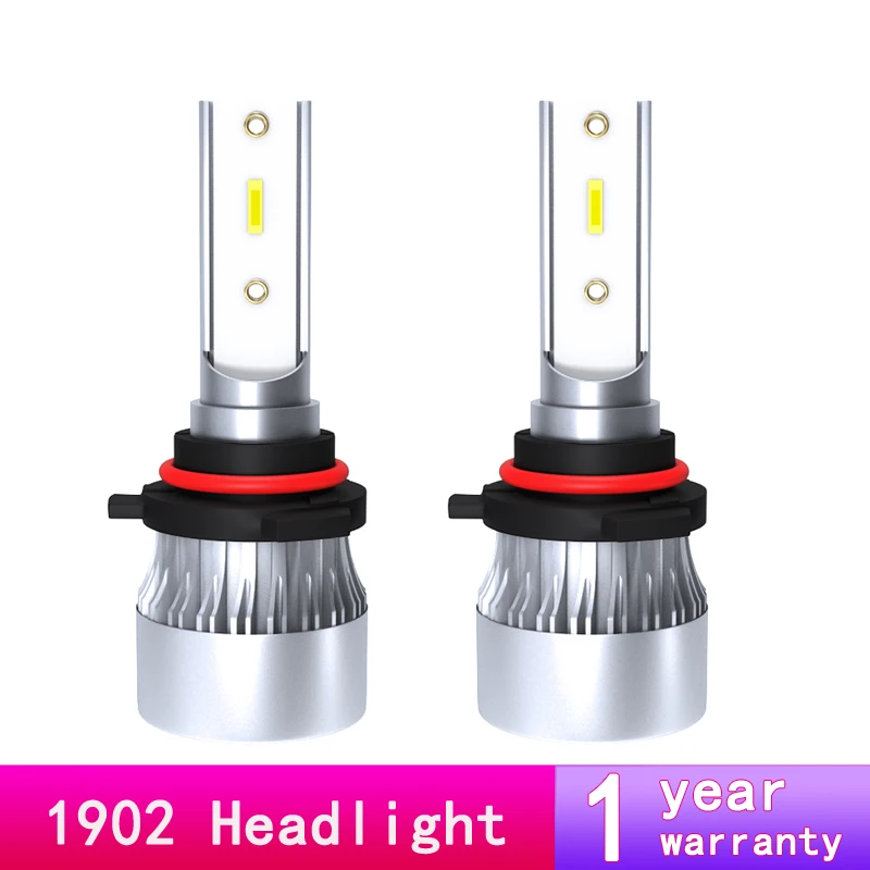 60 Вт Автомобильный светодиодный светильник CSP бисер 9005 головной комплект H4/9003 Hi/Lo
