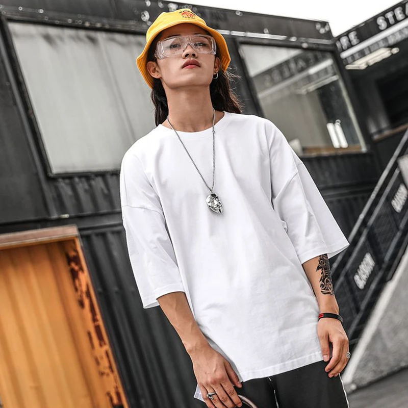 Футболка мужская оверсайз с коротким рукавом свободная брендовая тенниска