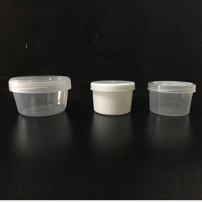 

good price disposable plastic 20ml 30ml 40ml sputum cup sample container