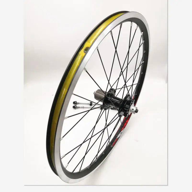 Складной велосипедный подшипник Novatec 20 дюймов 406 V тормоз полный комплект черных