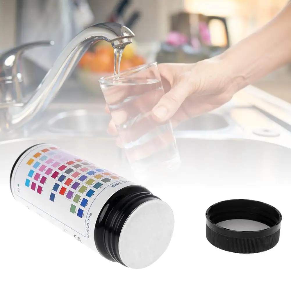Усовершенствованная версия 100 тест-полоска для воды реагентная полоска 10 в 1