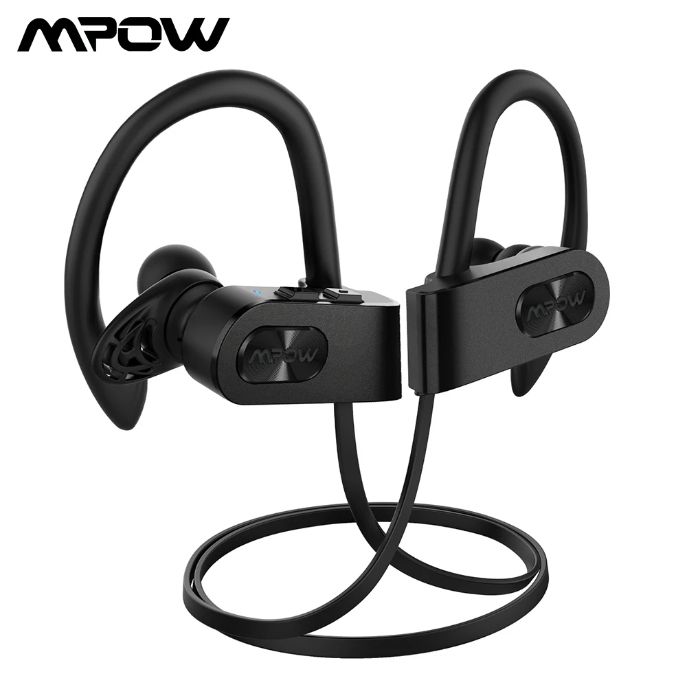 Mpow Пламя 2 Bluetooth 5,0 наушники IPX7 водонепроницаемые беспроводные наушники с 13 часами воспроизведения шумоподавления микрофон спортивные наушники