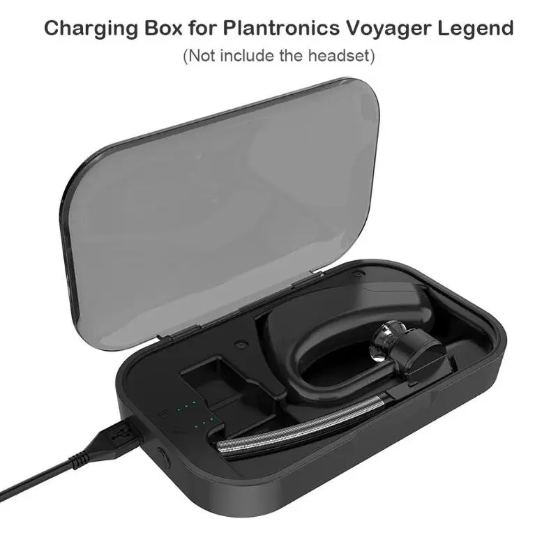 Беспроводные наушники зарядный чехол для Plantronics Voyager Legend Портативный Micro USB бокс |