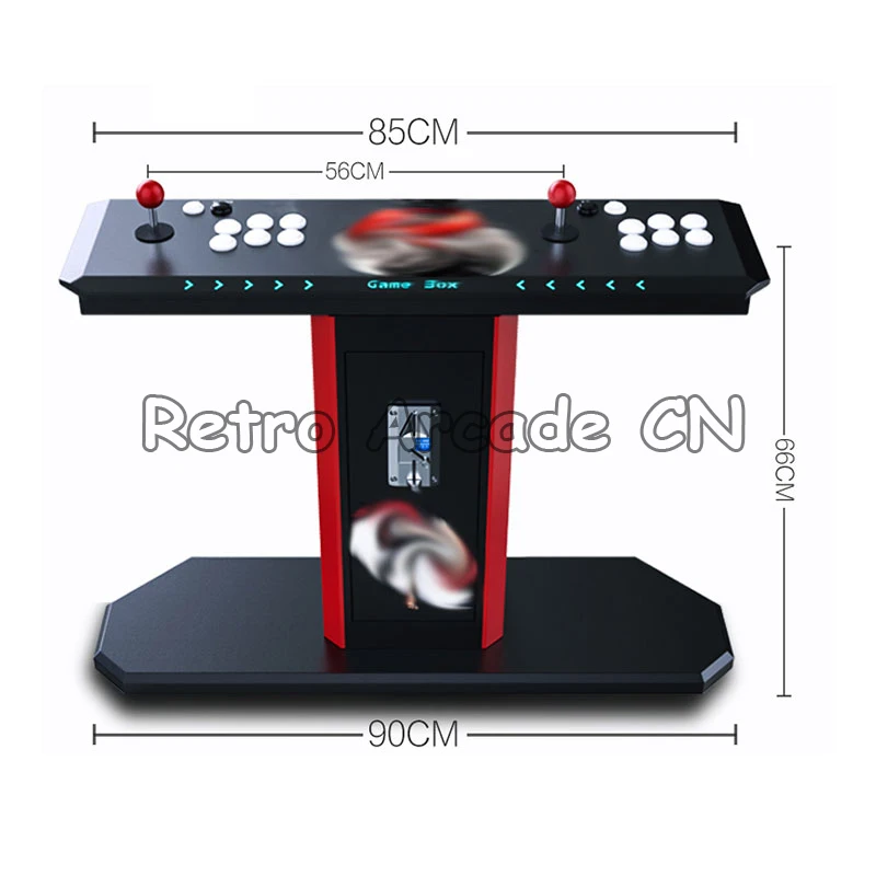 

2021 Pandora 9S Arcade Game 3160 in 1 Retro Console 4 Players Support Search and Pause Function 6 Button Sticker Custom