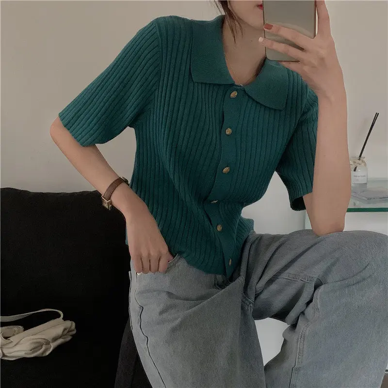 Эластичный шикарный базовый винтажный Универсальный однотонный модный уличный