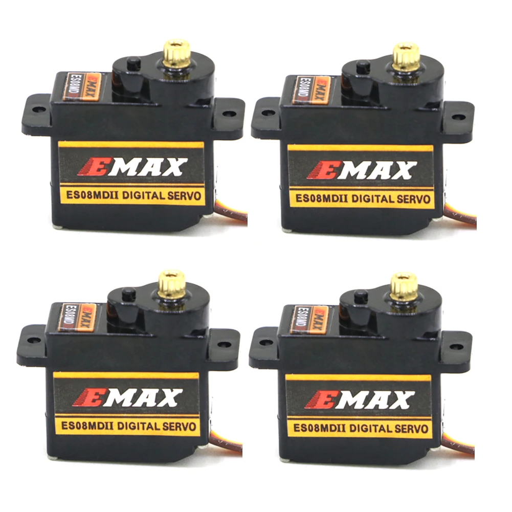 

EMAX ES08MDII ES08MD II Digital Servo 12g/ 1.6/2.0 kg.cm High-speed Mini Metal Gear for RC Model Boat Car Robot