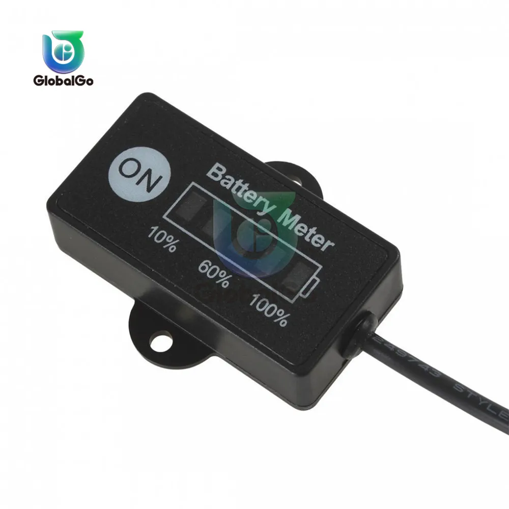 Умный электронный индикатор питания автомобиля 12 В 24 цифровой ЖК-дисплей