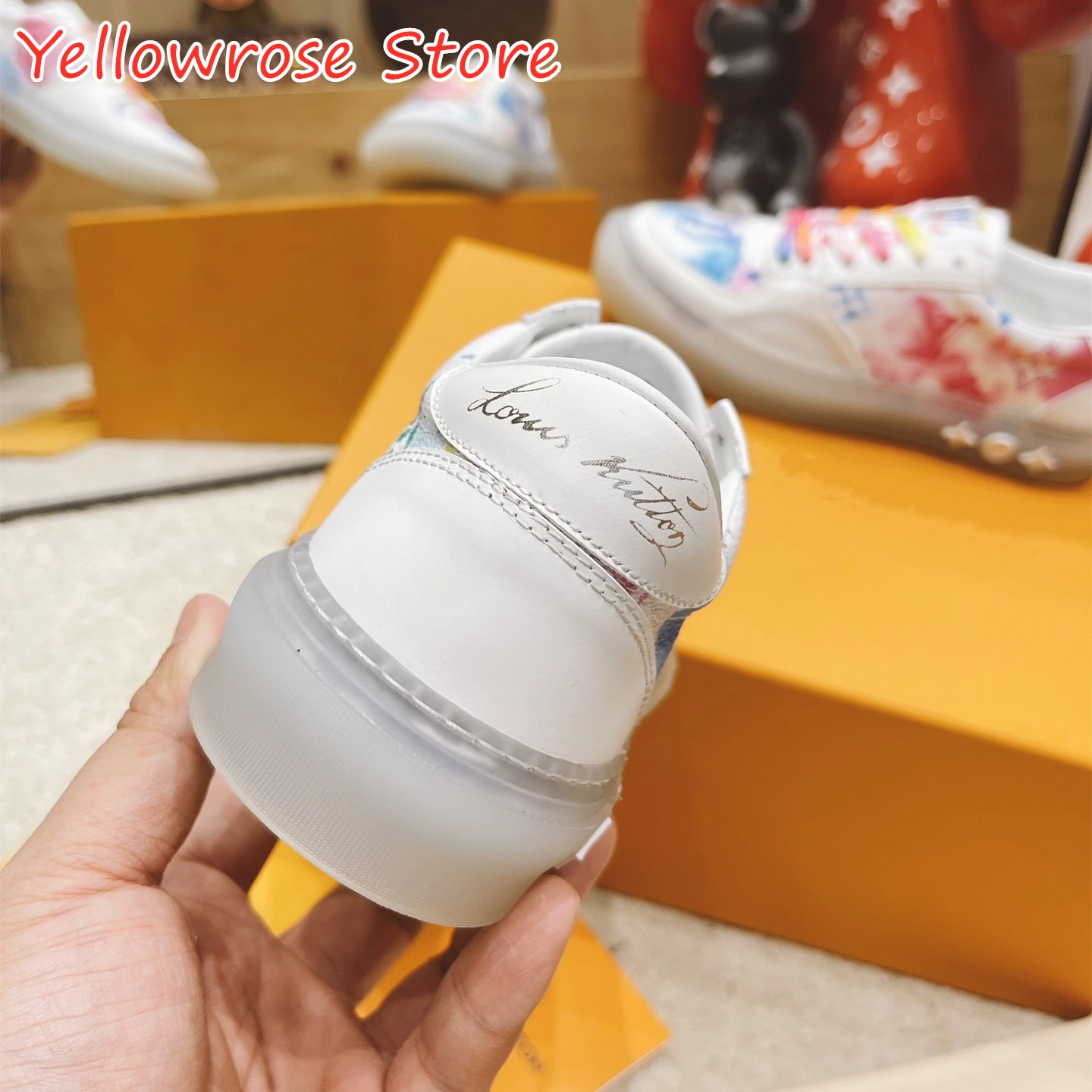 

New Luxury Designer Couple's Leather Heightening Shoes Women's IG Fashion Versatile Sports Super Fire Brand Women's Sneakers