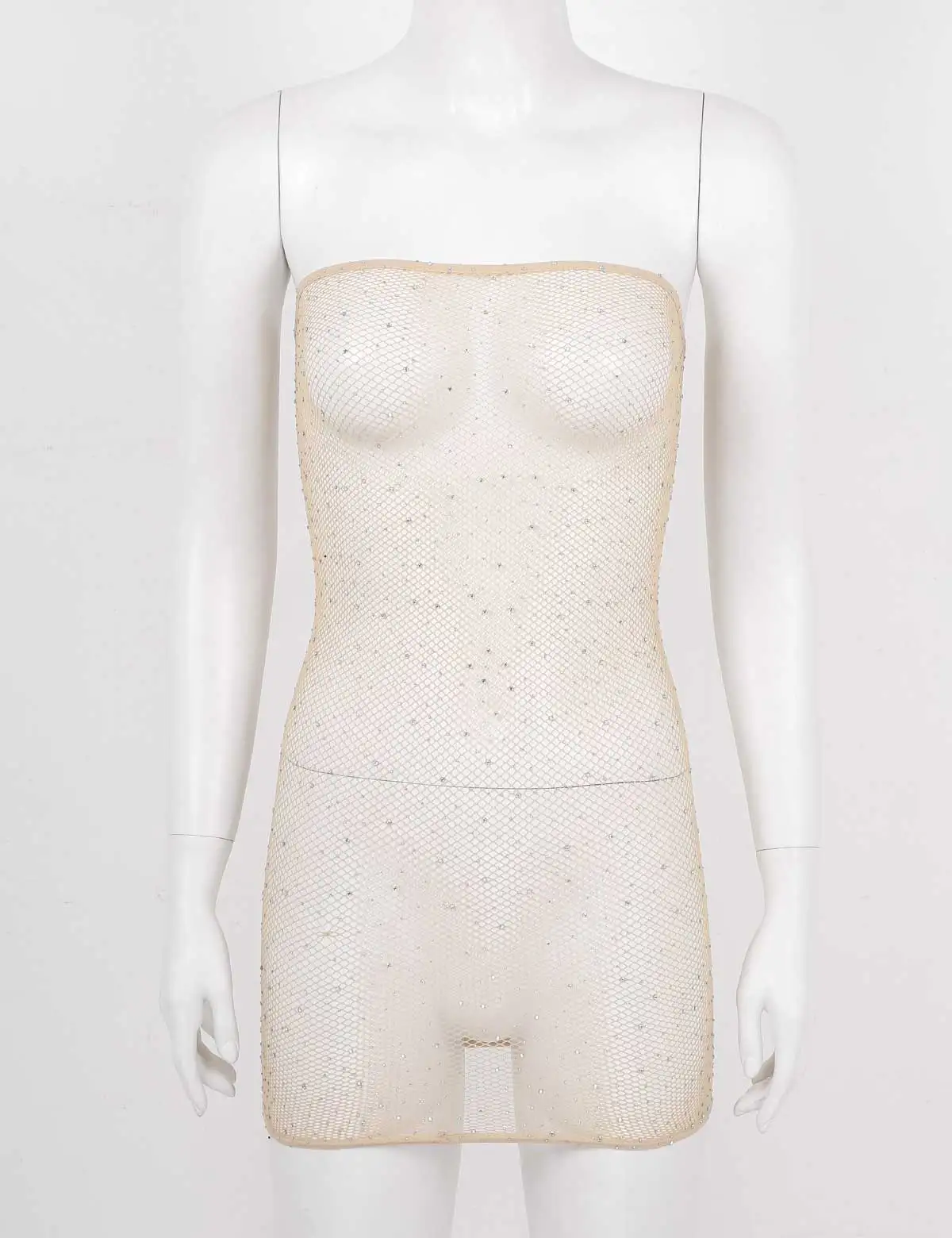 Сексуальное женское нижнее белье в сеточку экзотическое прозрачное Прозрачное