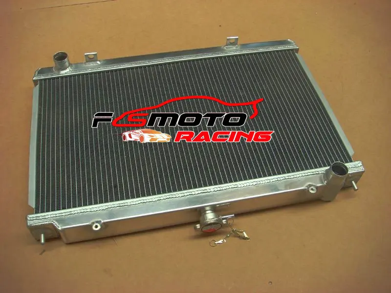 Для Nissan Silvia S14 S15 SR20DET SR20 240SX 200SX 1994-2002 3ROW 52 мм алюминиевый радиатор для гоночного автомобиля KIT руководство