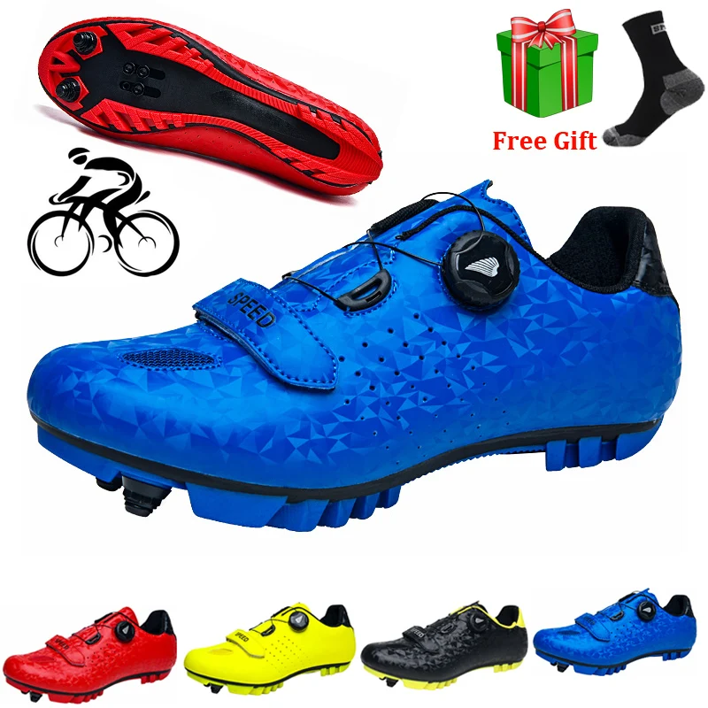 

Self-locking New MTB Cycling Shoes Men Professional Biking Shoes Ultralight Bicycle Sneakers Outdoor Mountain Bike Sports Shoes