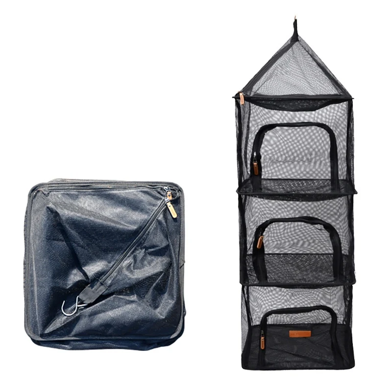 

Открытый Кемпинг Сухая Сетка Корзина Складная сетка для чаши чашки блюдо хранения одежды висячая сетка карман для барбекю полка сетки Горя...